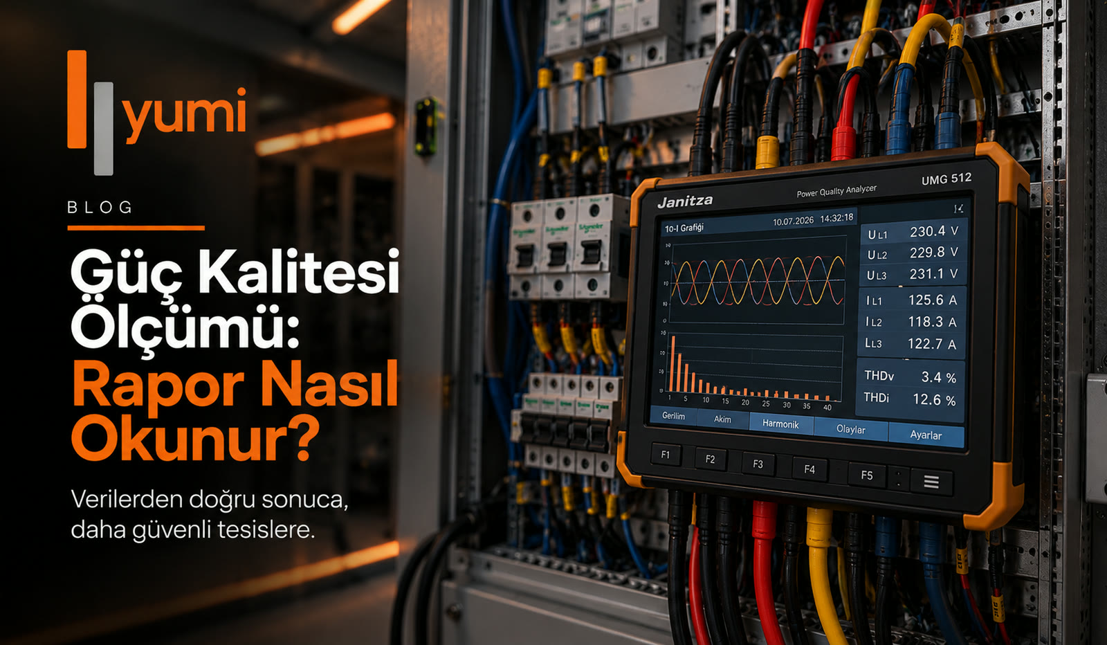 Güç Kalitesi Ölçümü: Hangi Parametreler Ölçülür, Rapor Nasıl Okunur?
